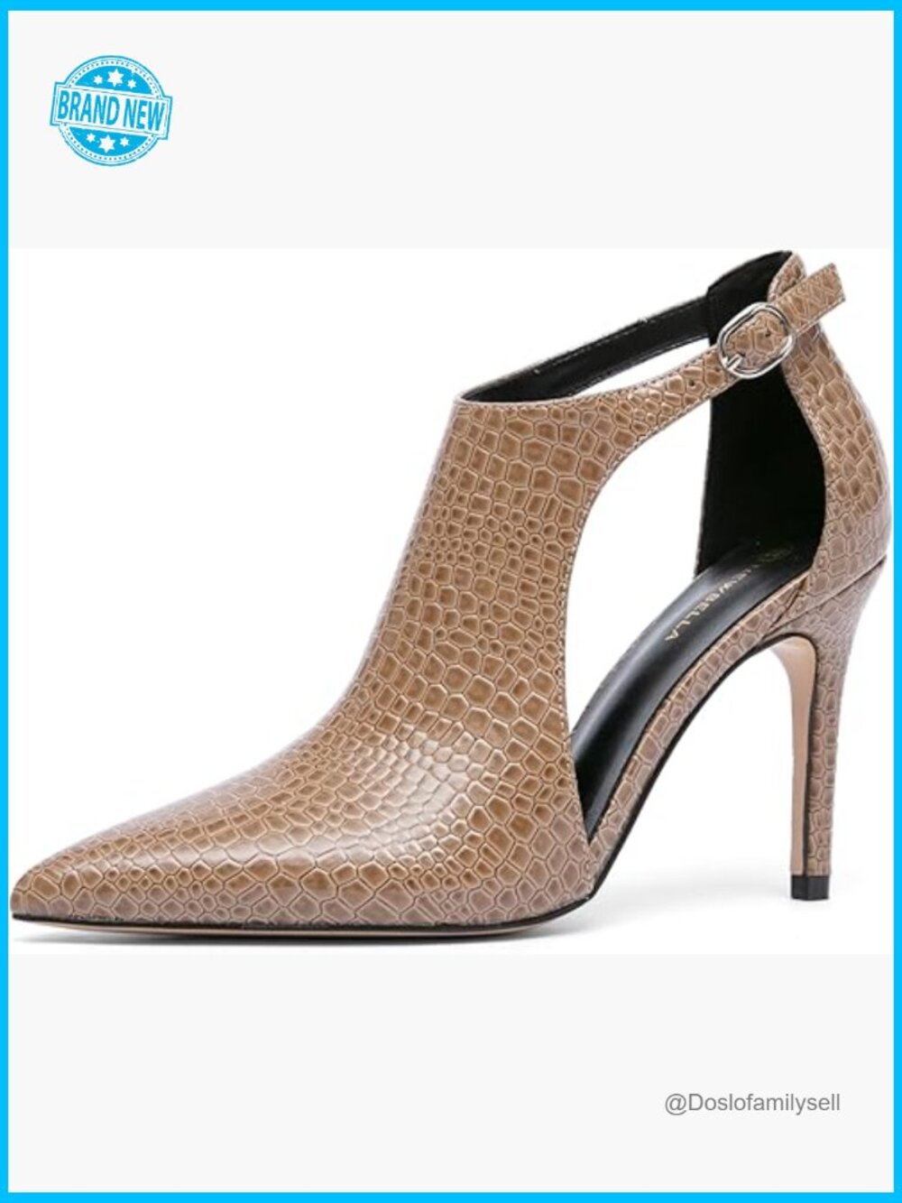 Pointed Toe Stiletto Heel Pumps - Elegant Women's High Heels for Work & Commute